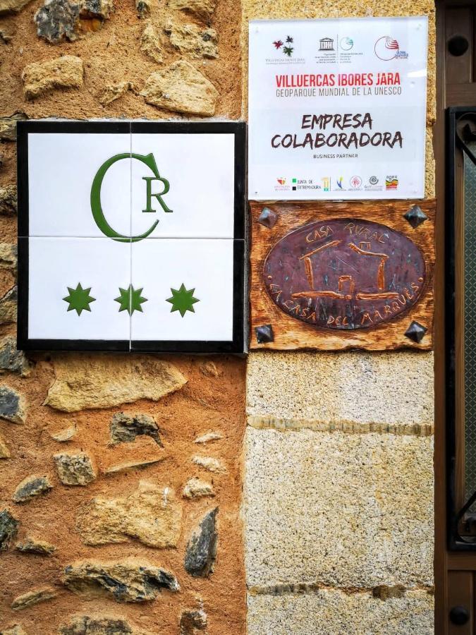 Hostal La Casa del Marqués Logrosán Exterior foto